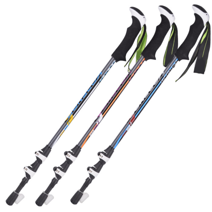 7075 aluminum alloy three-section telescopic pole 007