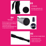 Best 7075 Aluminum Alloy Three-Section Telescopic Pole 008