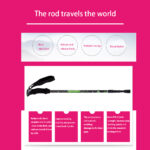 Best 7075 Aluminum Alloy Three-Section Telescopic Pole 008