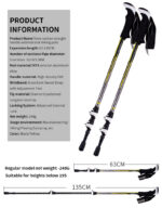 Best 7075 Aluminum Alloy Three-Section Telescopic Pole 015