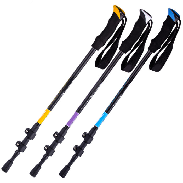 Best 7075 Aluminum Alloy Three-Section Telescopic Pole 016
