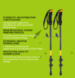 Best 7075 Aluminum Alloy Three-Section Telescopic Pole 016
