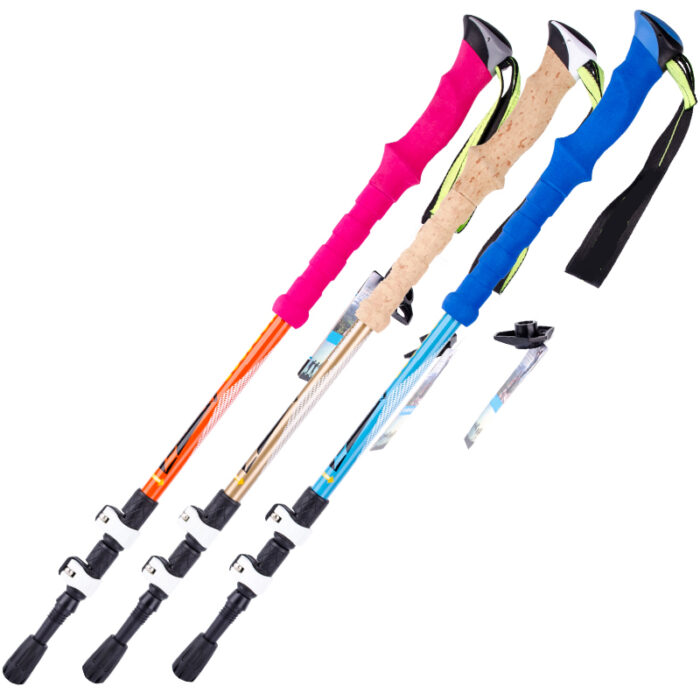 Best 7075 Aluminum Alloy Three-Section Telescopic Pole 017