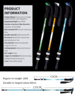 Best 7075 Aluminum Alloy Three-Section Telescopic Pole 019