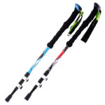 Carbon fiber three-section telescopic pole 004