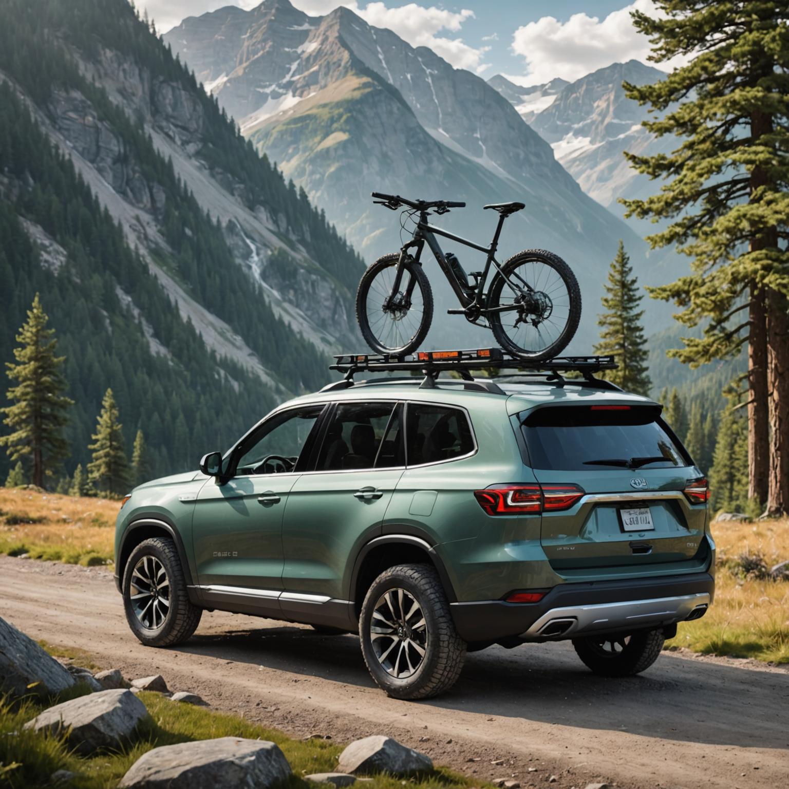 roof bike rack