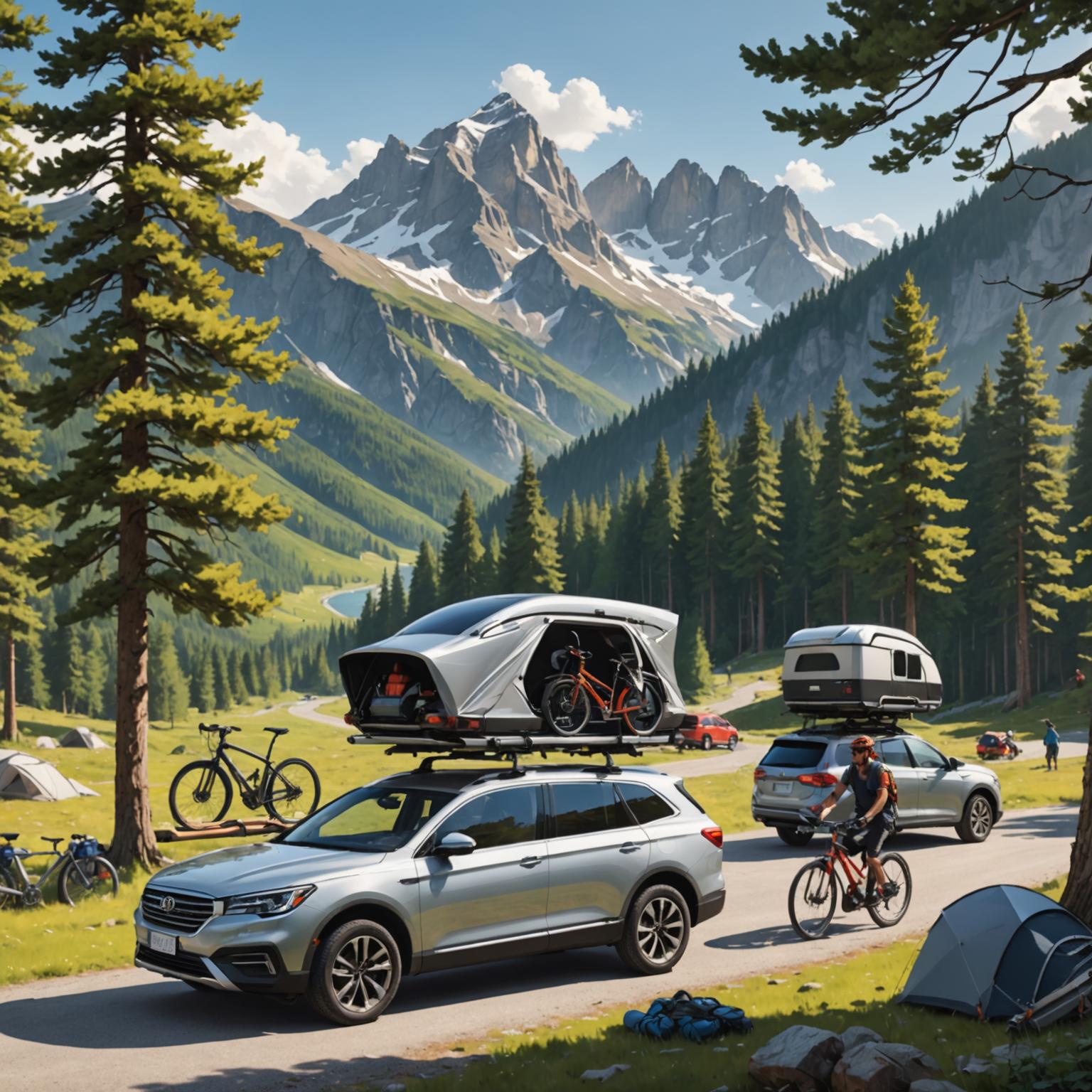 roof bike rack