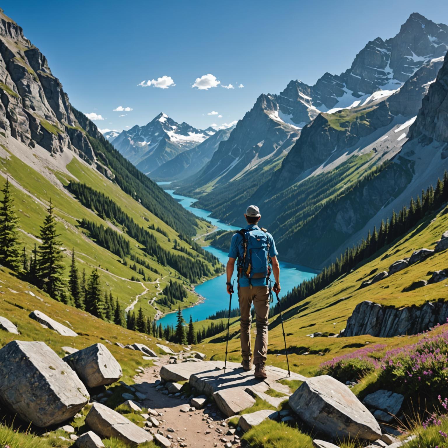 Chaovi Collapsible Best Trekking Pole 416: The Hiking Essential 1