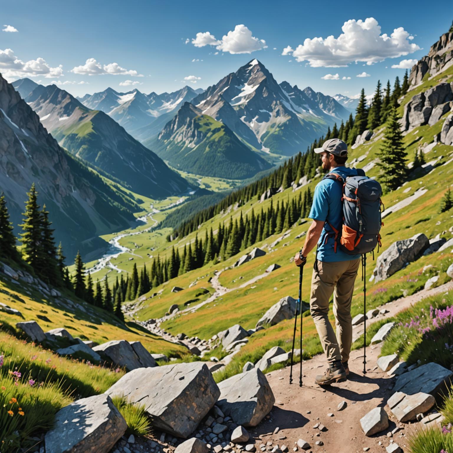 Collapsible Best Trekking Pole 292: Elevate Your Outdoor Adventures 1