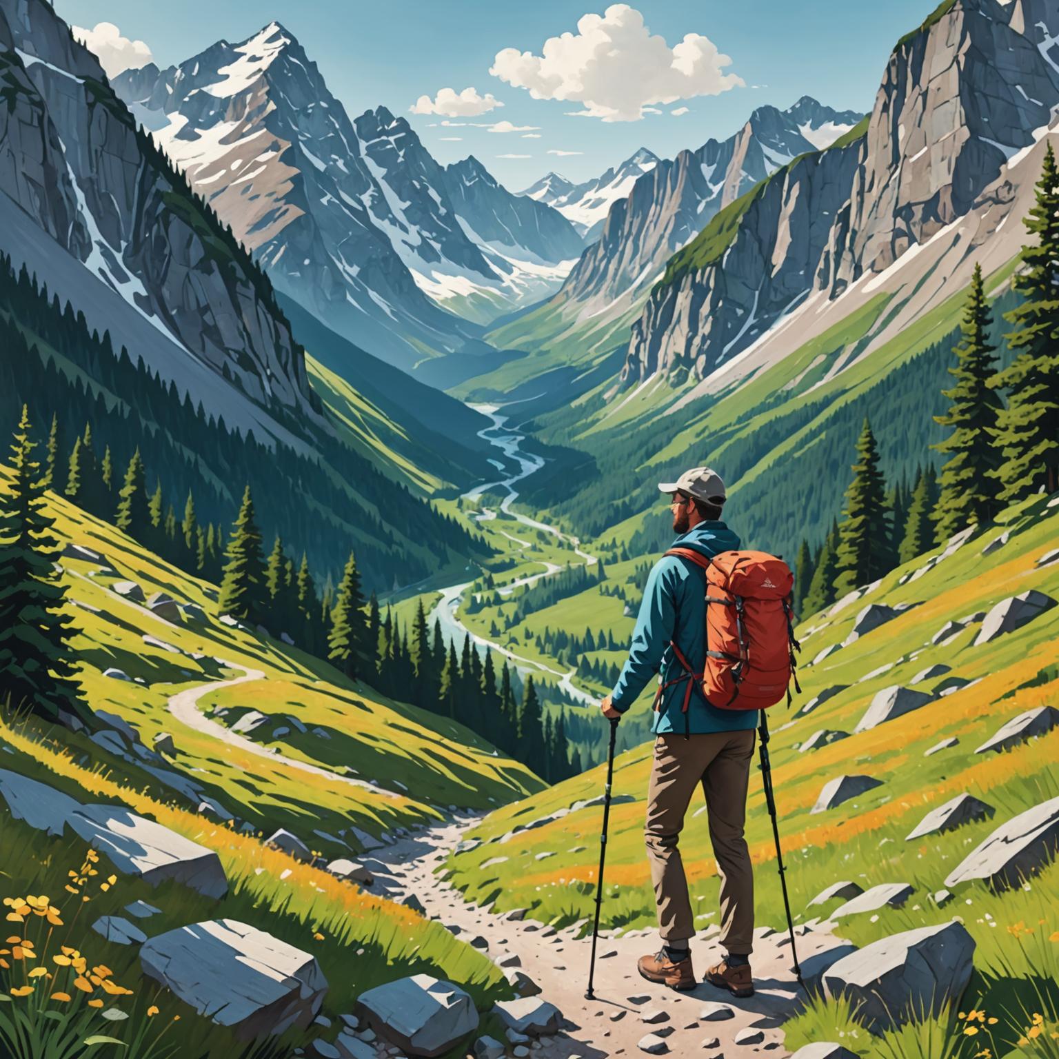 Collapsible Best Trekking Pole 403: The Perfect Trail Companions 1