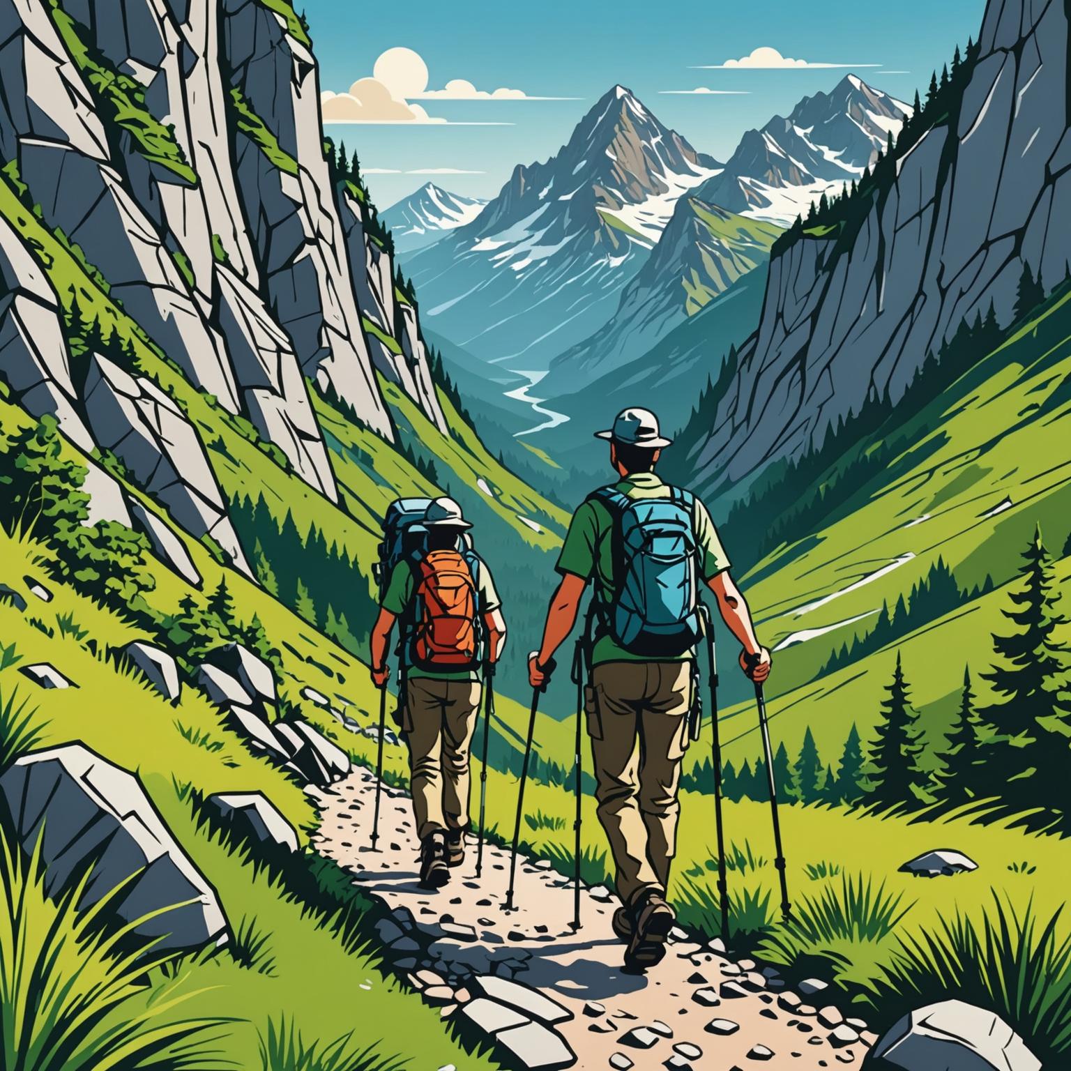 Collapsible Best Trekking Pole 463: Elevate Your Outdoor Adventures 1