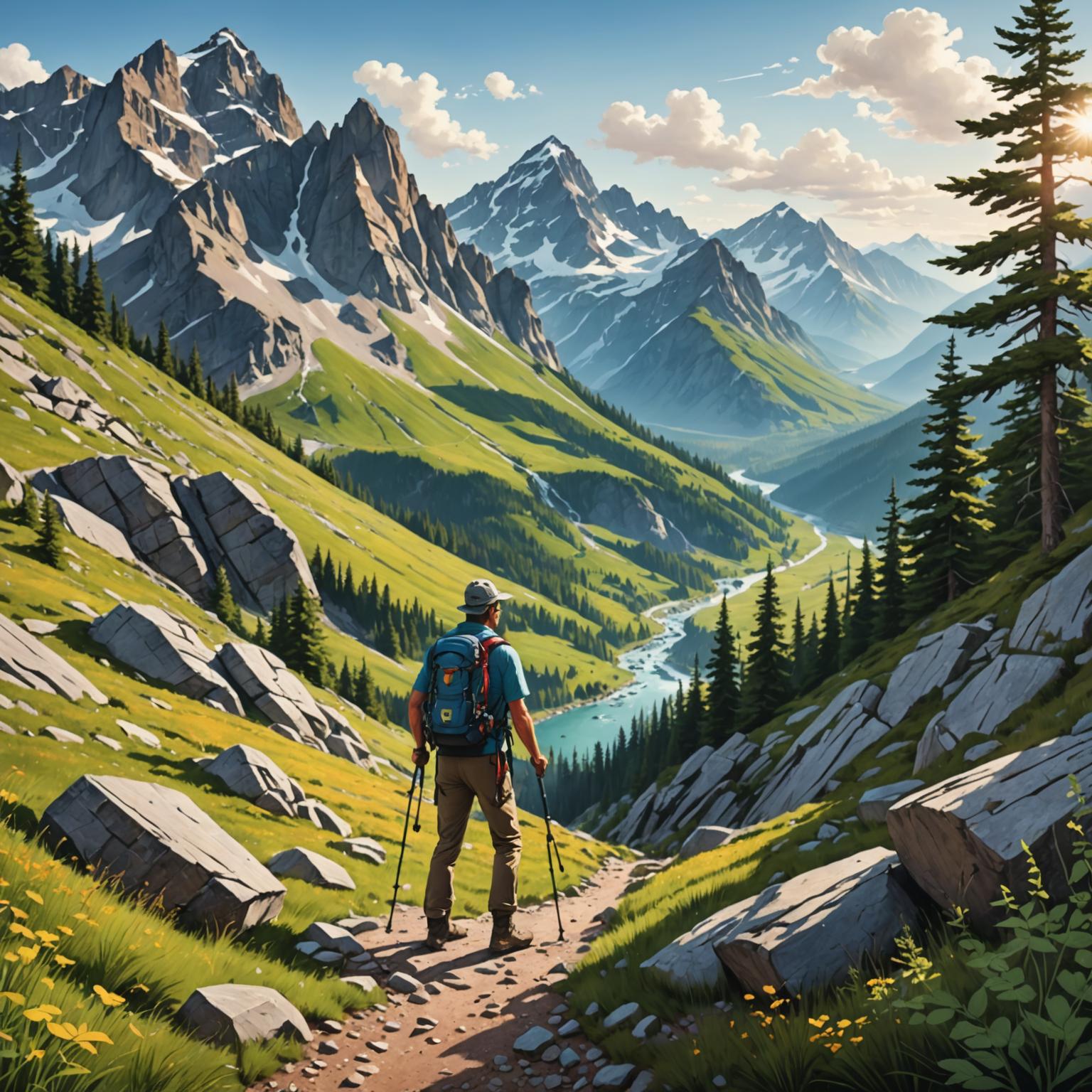 Collapsible Best Trekking Pole 434: Your Ultimate Trail Companion 1