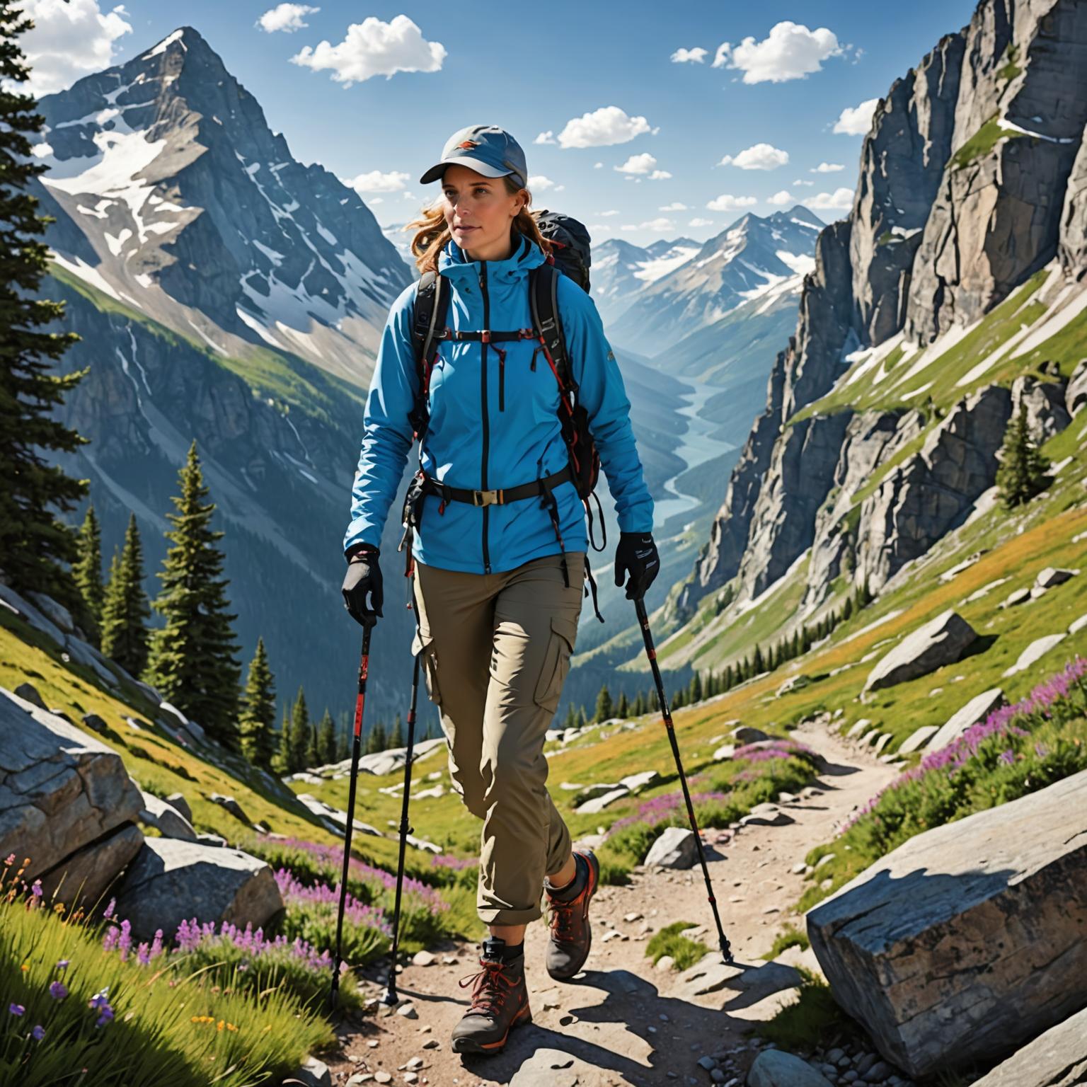 Elevate Adventures With Collapsible Best Trekking Pole 387 2 Best Trekking Pole 387