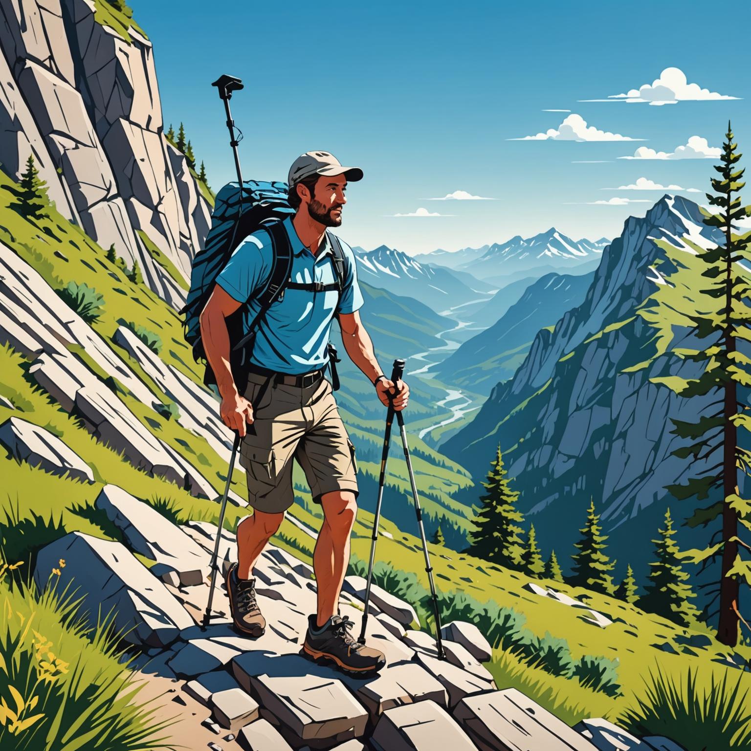 Collapsible Best Trekking Pole 426: Versatility For Outdoor Adventures 2 Best Trekking Pole 426