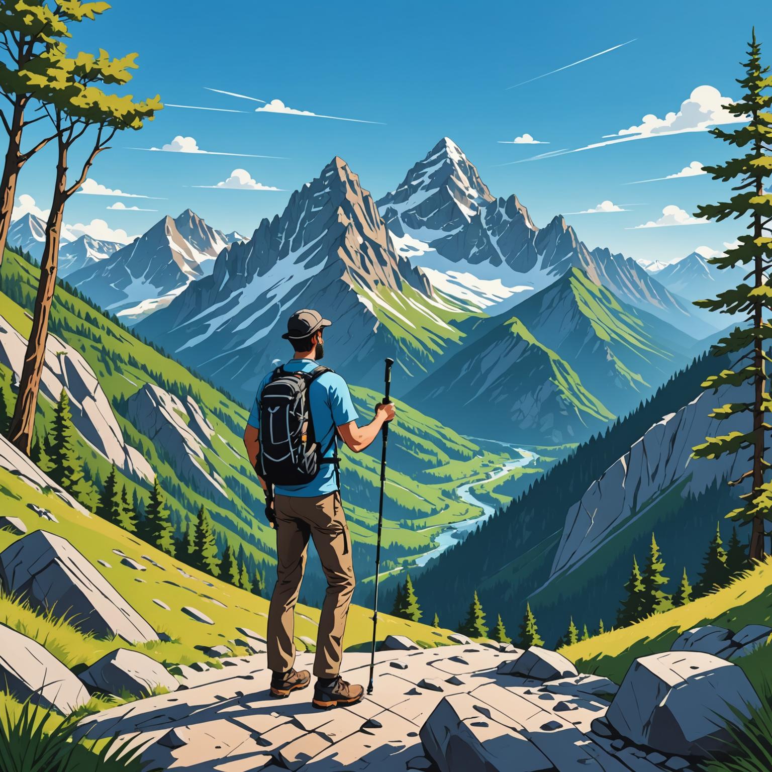 Collapsible Best Trekking Pole 453: Chaovi'S Modern Trail Companion 1 YRJl9bZOgwOwDGV