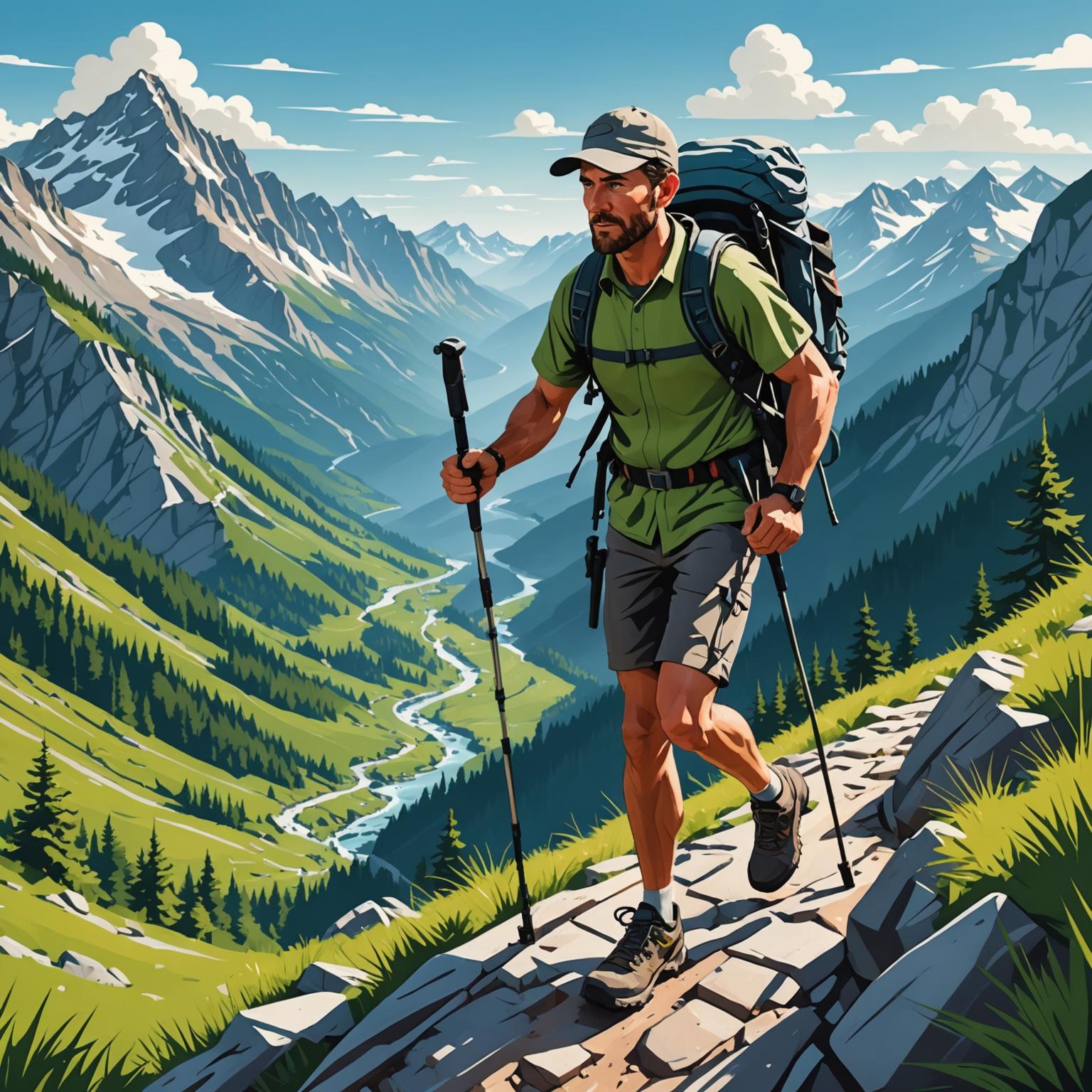 Elevate Your Trek: Collapsible Best Trekking Pole 378 1 gMfPLFBk4WqBvj2