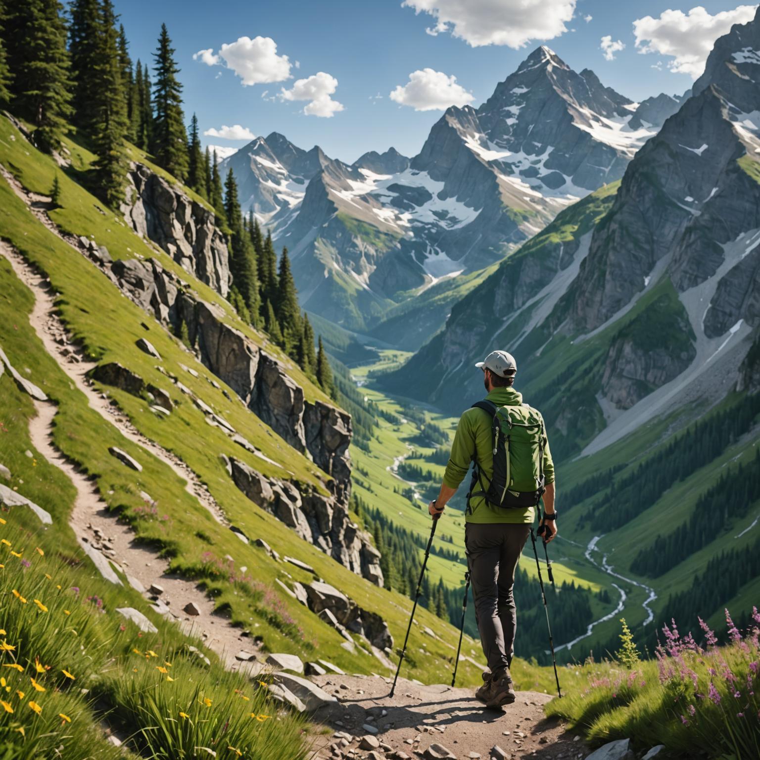 Collapsible Best Trekking Pole 438: Elevate Your Outdoor Adventures 1