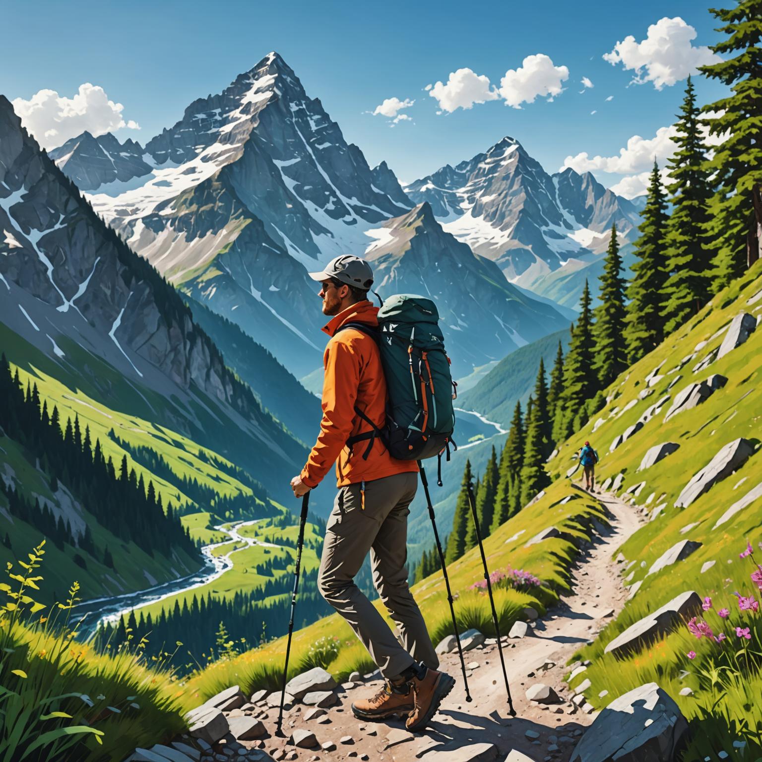 Enhance Adventures With Collapsible Best Trekking Pole 288 1 s5BZ07TjqLjAeB9