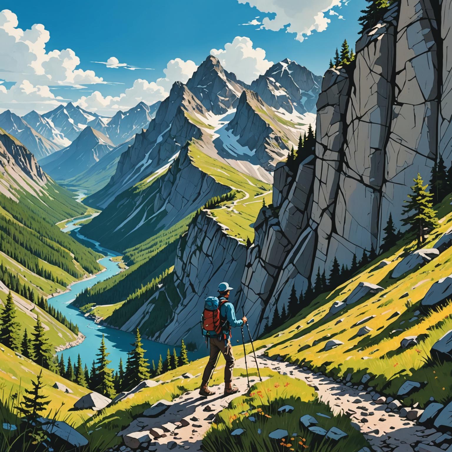 Collapsible Best Trekking Pole 425: Perfect For Every Adventure 1