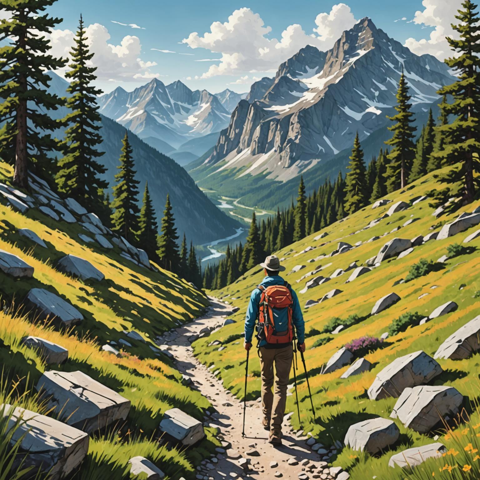 Collapsible Best Trekking Pole 402: Revolutionizing Outdoor Adventure 1