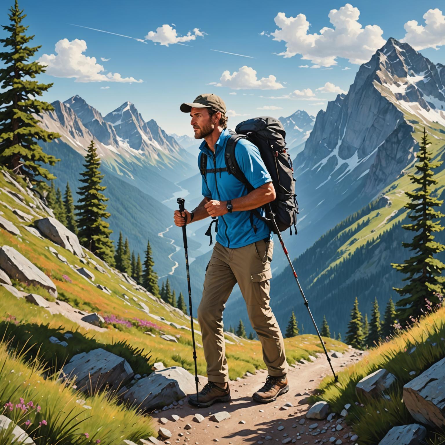 Collapsible Best Trekking Pole 470: The Ultimate Trail Companion 1 R0tN2z7MACYN0VZ