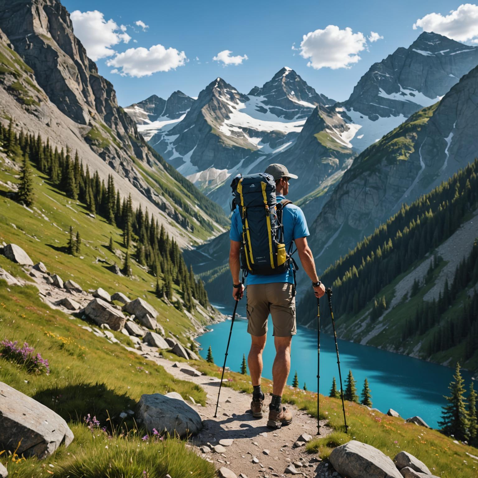 Carbon Fiber Best Trekking Pole 497: Lightweight Hiking Gear 1 vywk74KRXh9jcSJ